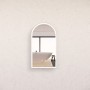 AR2 Arch LED Mirror With Brushed Nickel Framed 450 * 800